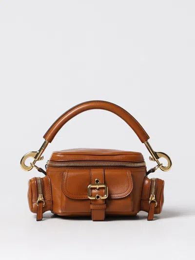 CHLOÉ HANDBAG CHLOÉ WOMAN COLOR BROWN,F97785032