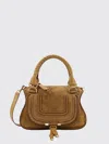 Chloé Medium Flap Shoulder Bag In Brown