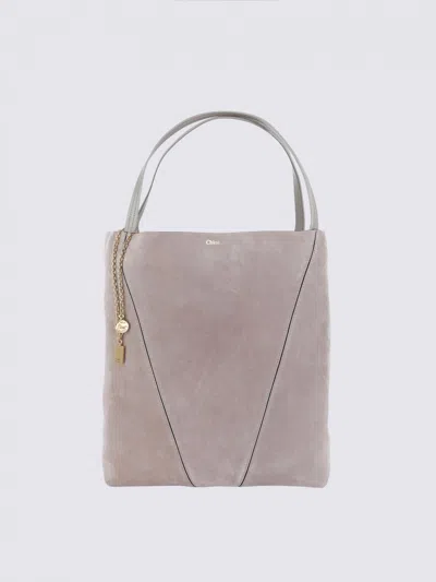 CHLOÉ HANDBAG CHLOÉ WOMAN COLOR GREY,H37986020