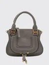 Chloé Marcie Handbag In Gray