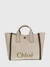 Chloé Carry Medium Tote Bag In Neutral