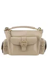 Chloé Women Leather Camera Bag In Neutral