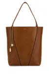 Chloé Brown Spin Tote Bag