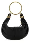 Chloé Chloe Black Leather Bracelet Handbag
