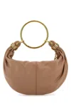 Chloé Antiqued Pink Leather Bracelet Handbag