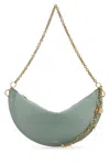 Chloé Sea Green Nappa Leather Chloe Icons Shoulder Bag In Green
