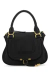Chloé Chloe Women Black Leather Medium Marcie Handbag