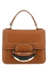 Chloé Chloe Women Caramel Leather Small Kattie Handbag In 247