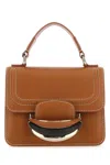 Chloé Chloe Women Caramel Leather Small Kattie Handbag In 247