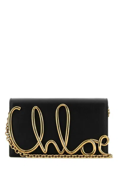 Chloé Medium Marcie Leather Crossbody Bag In Cashmere Grey Gold Hardware