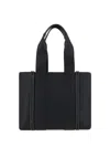 Chloé Woody Tote Bag In Black