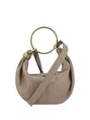 Chloé Bracelet Hobo Bag In Boyish Brown