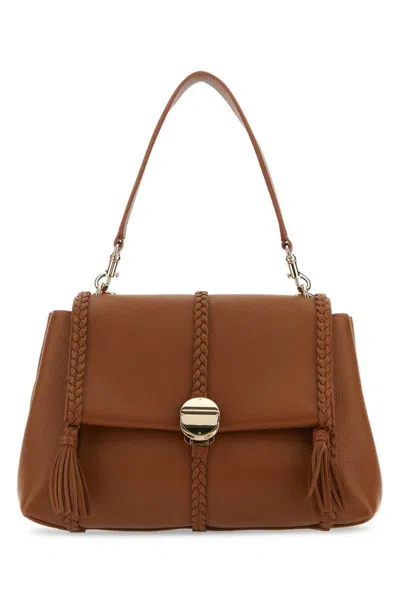 Chloé Handbags. In Brown