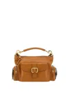 Chloé Camera Smooth Leather Bag In Clay Brown