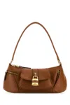 Chloé Womens Clay Brown The 99 Padlock-embellishment Leather Shoulder Bag In Claybrown