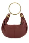 Chloé Chloe Women Antiqued Pink Leather Small Bracelet Handbag In Pink