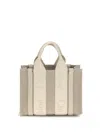Chloé Small Woody Tote Bag In Neutral