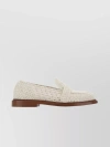 Chloé Chloe Women Ivory Crochet Kalya Loafers In Cream