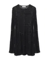 Chloé Chloe  Handkerchief Cashmere Wool Silk K In Black