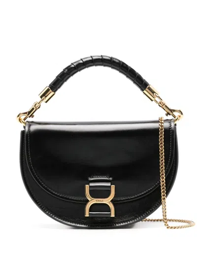 CHLOÉ HARDWARE-DETAIL LEATHER TOTE BAG