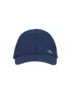 Chloé Iconic Logo Denim Cap In Blue
