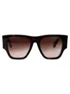 Chloé Havana Havana Brown Acetate Sunglasses In Brown