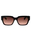 Chloé Havana-havana-copper Acetate Sunglasses In Brown