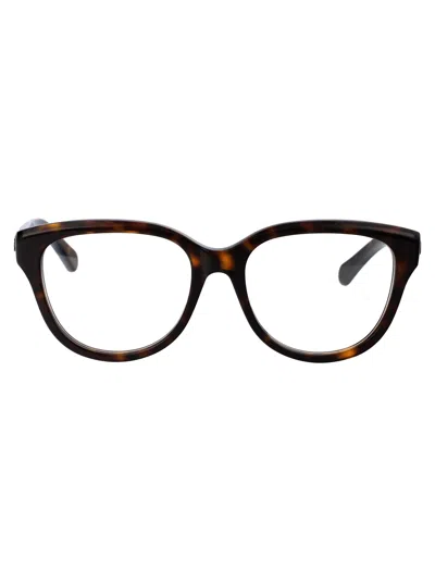 Chloé Havana Havana Transparent Acetate Glasses