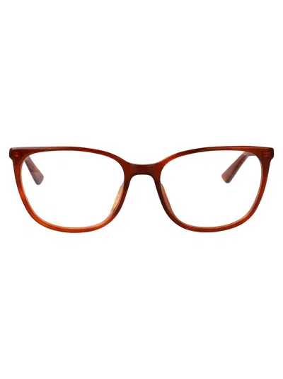 Chloé Havana-havana-transparent Acetate Glasses In Brown