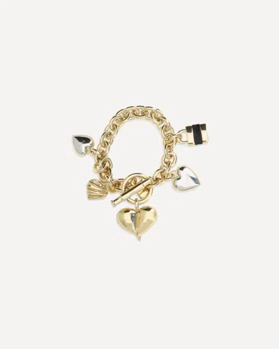 Chloé Heart Bracelet In Gold
