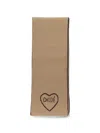Chloé Heart-embroidered Scarf In Pattern