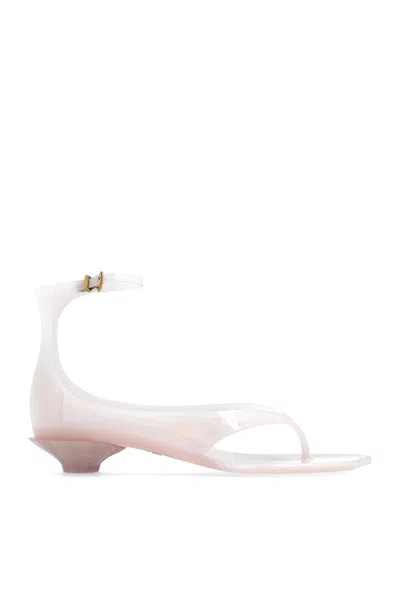Chloé Heeled Sandals Jelly In White