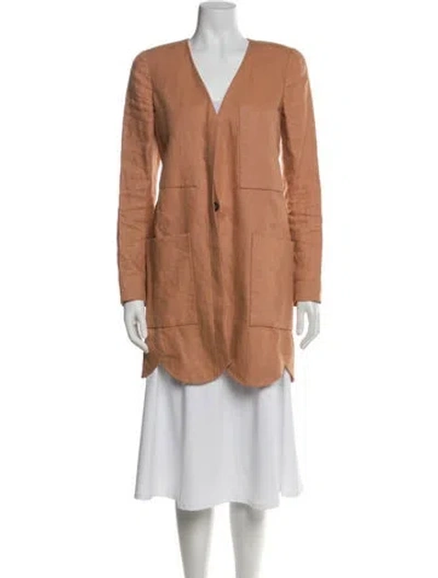 Pre-owned Chloé Hemp Jacket In Neutral