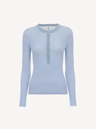 CHLOÉ CHLOÉ "HENLEY" SHIRT