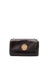 Chloé Heritage Small Leather Shoulder Bag In Brown