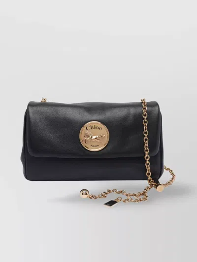 Chloé Heritage Leather Chain Strap Shoulder Bag
