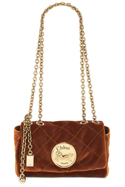 Chloé Heritage Shoulder Bag In Brown