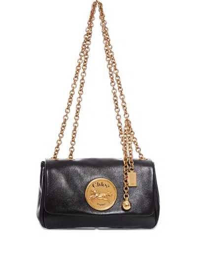 Chloé Chloè Heritage Shoulder Bag In Black