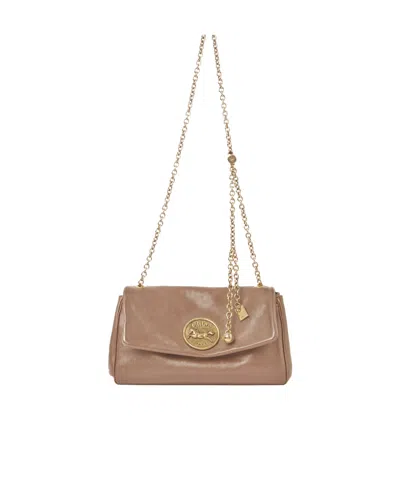 Chloé Heritage Shoulder Bag In Grained Leather
