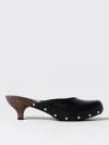 Chloé Judith Kitten Heel Clog In Black