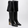 Chloé High Heel Knee-high Square Toe Boot