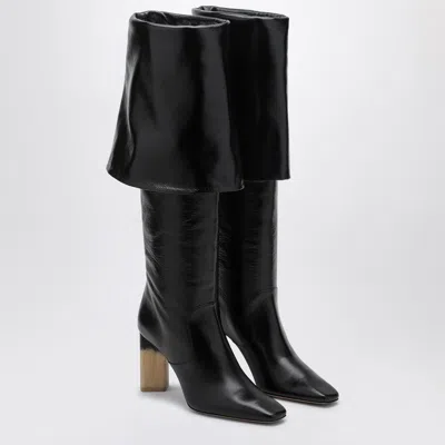 Chloé High-heeled Boot Georgia In Black