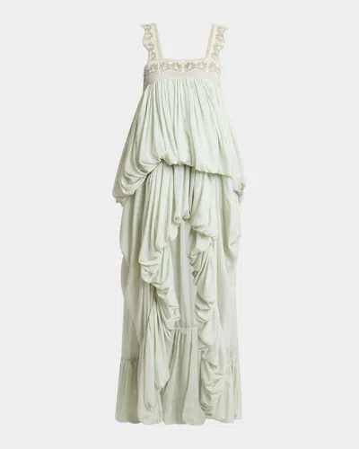 Chloé High-low Ruffled Dress