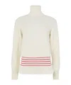 Chloé Turtleneck Sweater In White