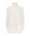 Chloé Puff-sleeve Cotton Canvas Utility Jacket