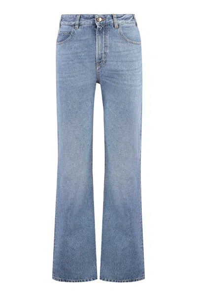 Chloé High-rise Boyfriend Jeans In Blue