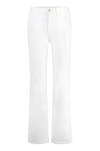Chloé High-rise Boyfriend Jeans In White