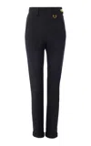 Chloé High-rise Cigarette Pants In Black