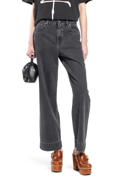 Chloé High-rise Cropped Jeans In Black