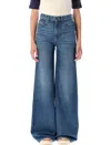 Chloé Chloe Women Boot Cut High Waist Denim In Blue